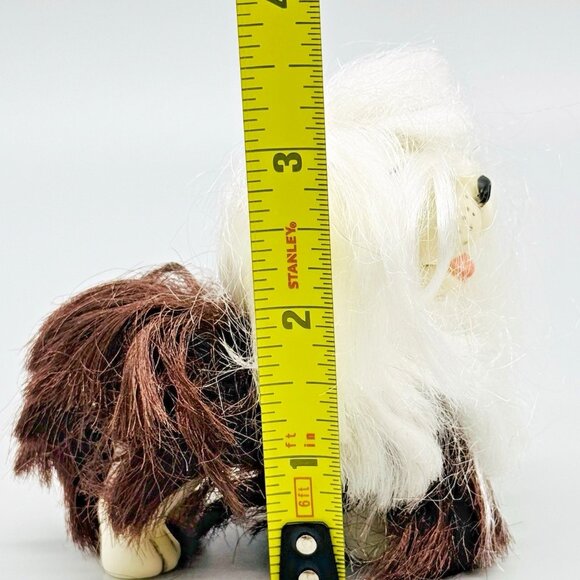 Vintage Sweetie Pups Old English Sheepdog 1989 Hasbro Dog Puppy - Picture 8 of 8